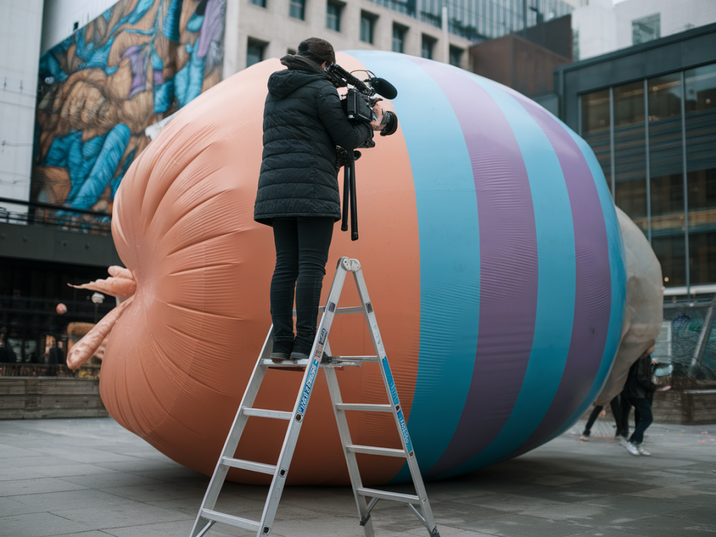 Wie dokumentierst du performative arbeiten filmisch, ohne ein team anzuheuern